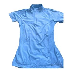 NOBLE equestrian XS woman’s blue top. New with tags
